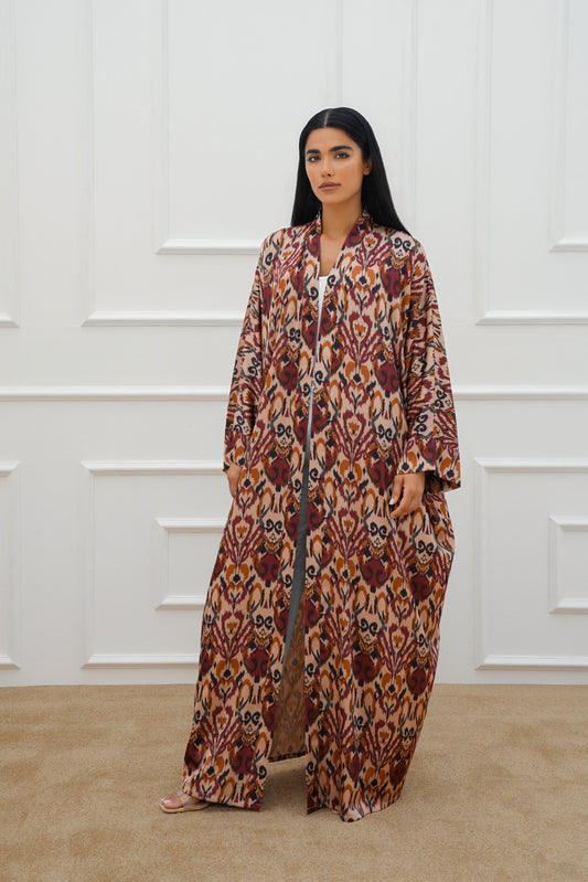 Printed Farasha Abaya