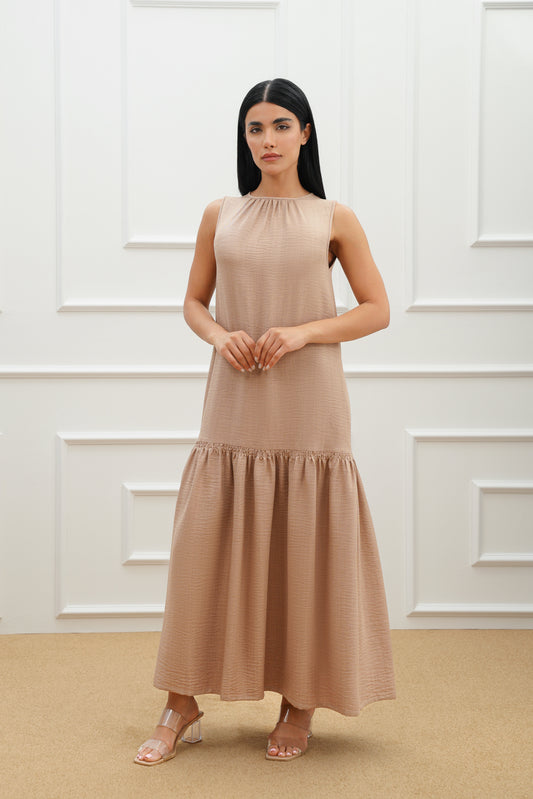 Caroline Dress and abaya (SET)