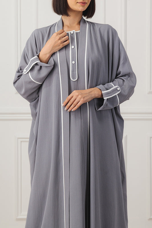 Amara Abaya & Inner Dress Set