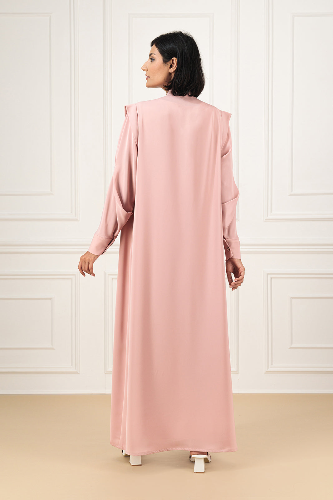 Flower sleeves Abaya