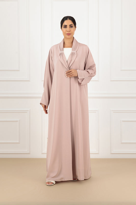 Pearl Collared Abaya