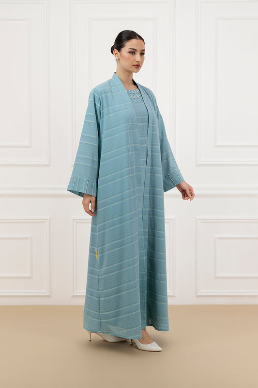 Classic cut abaya and dress SET