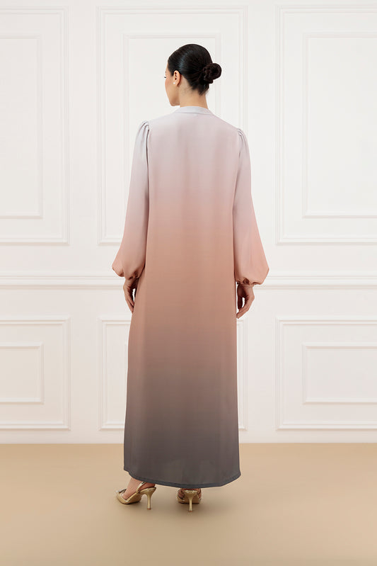 Embellished Ombre Dress