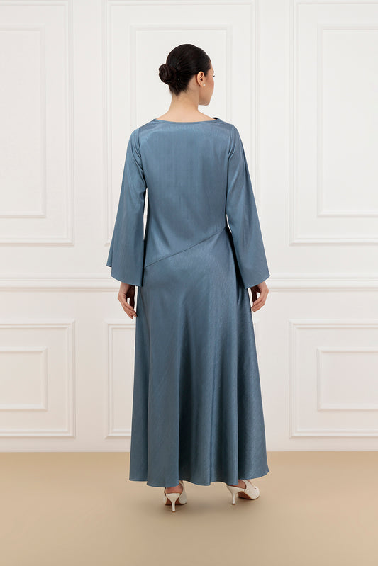 Silk Satin Bias Cut dress