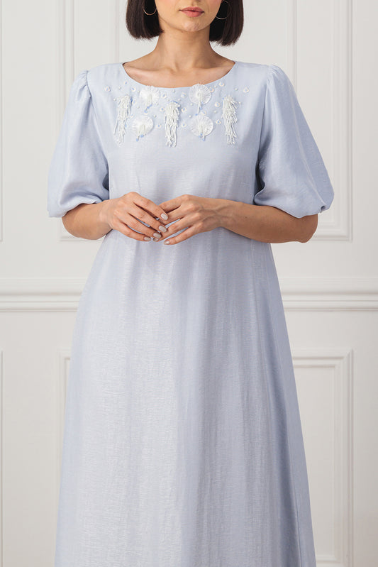 A-line embellished dress