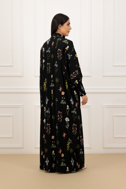 Floral Farasha Abaya