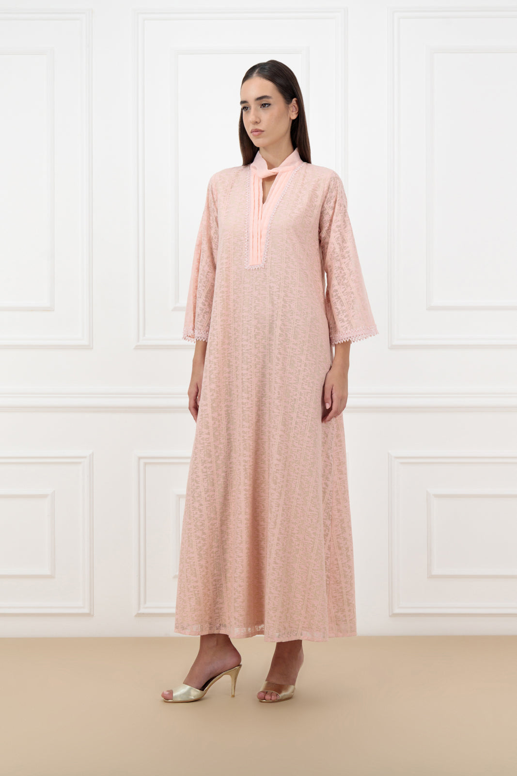 Lace Chiffon Dress