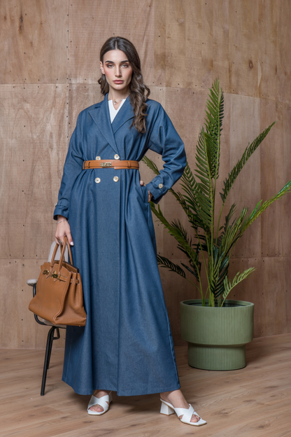 Denim Trench coat