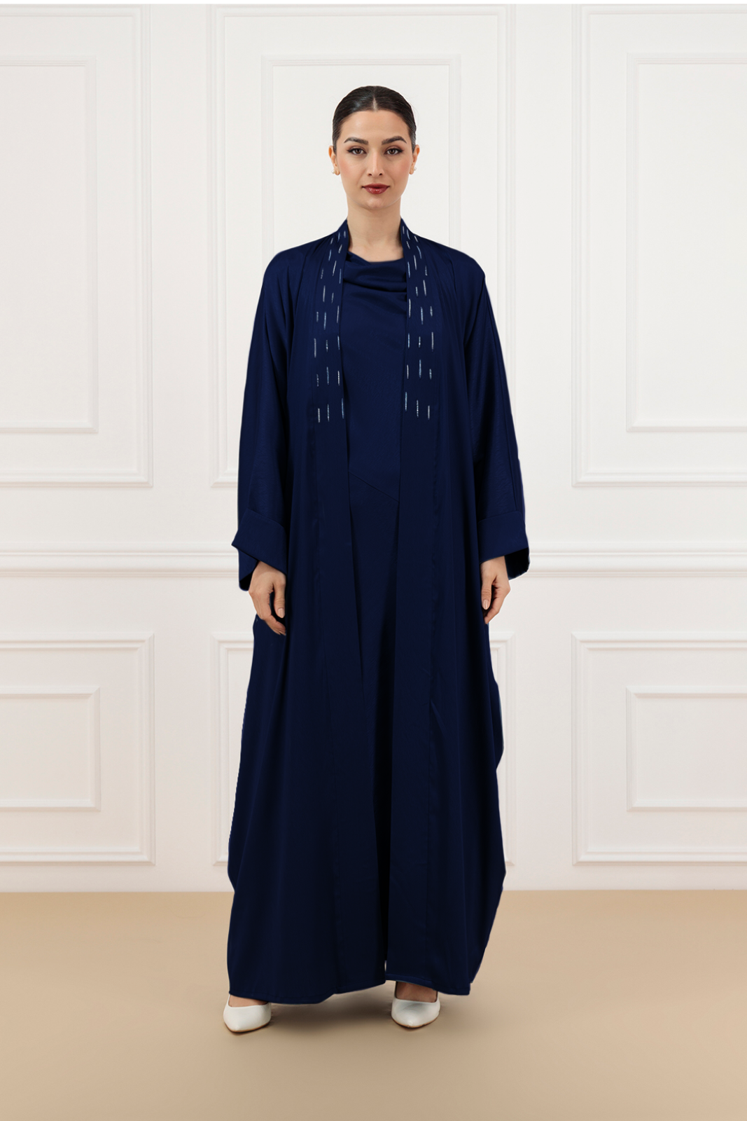 Silk Satin Farasha & Dress (SET)
