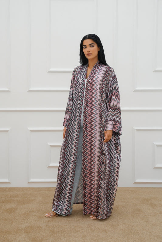 Printed Farasha Abaya