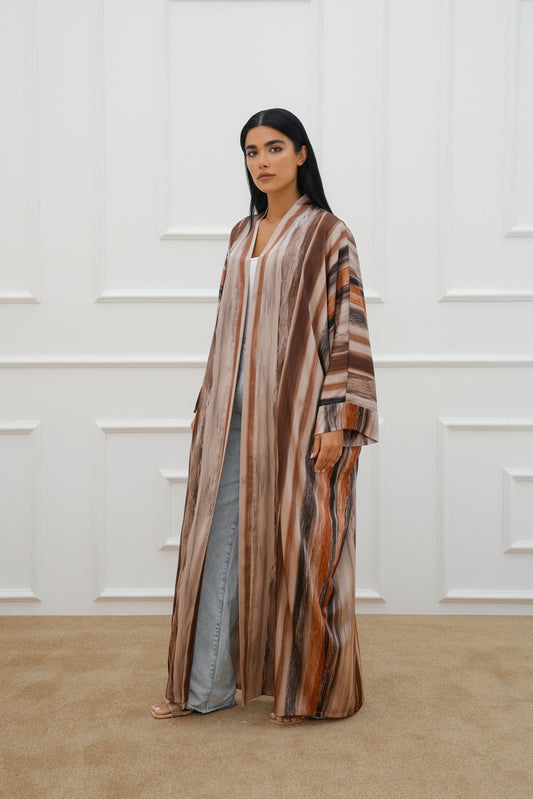 Printed Farasha Abaya