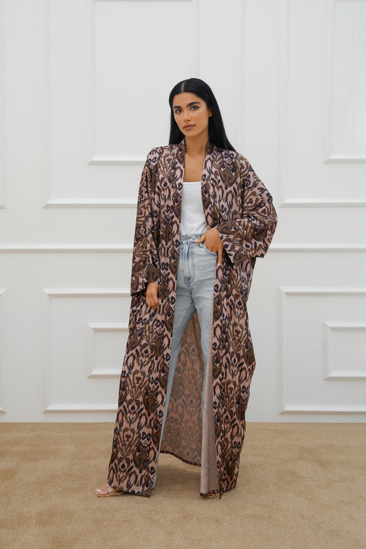 Printed Farasha Abaya