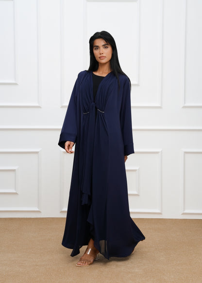 Dela abaya with embroidered details