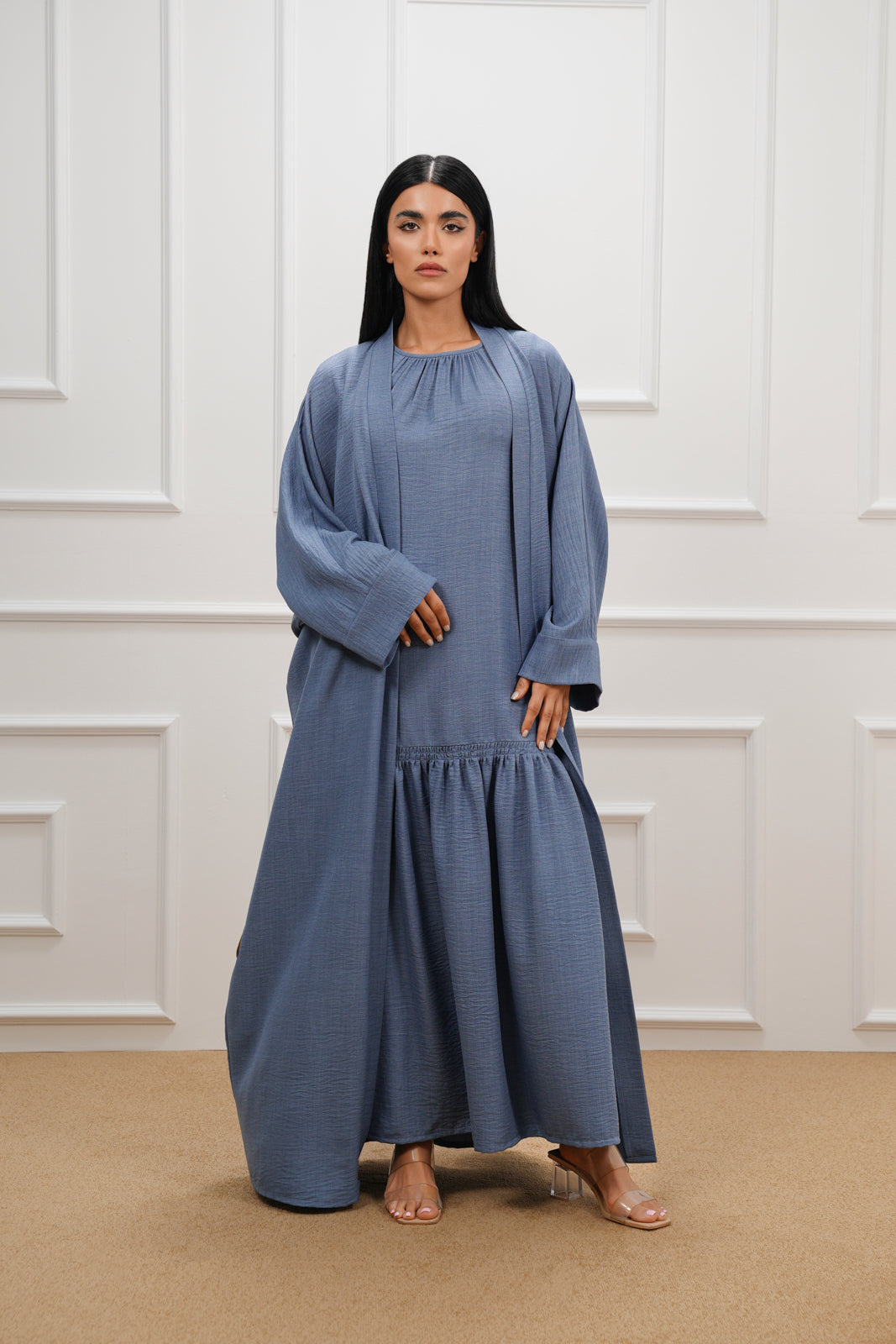 Caroline Dress and abaya (SET)