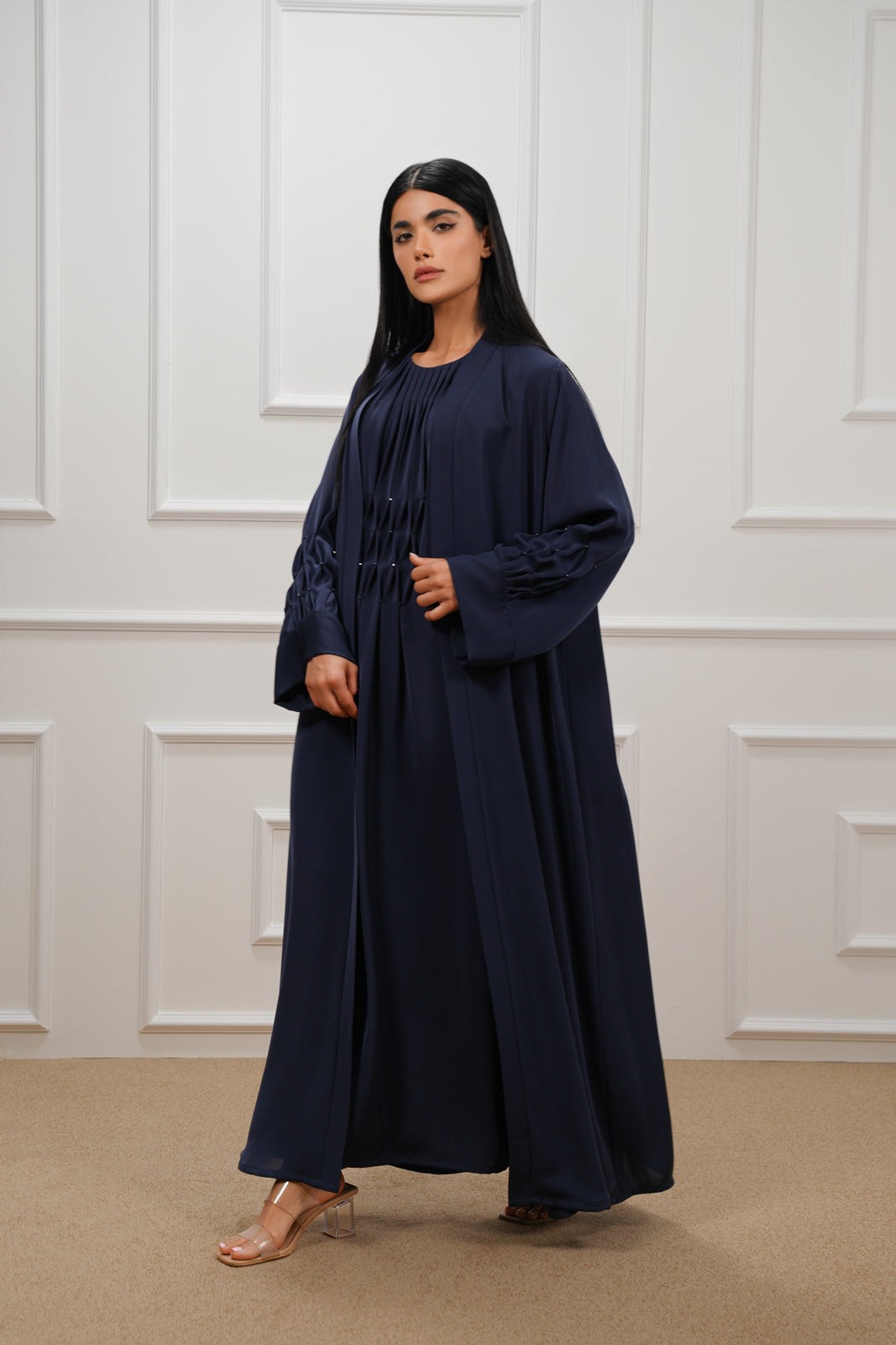 Stone Detail Abaya & Dress