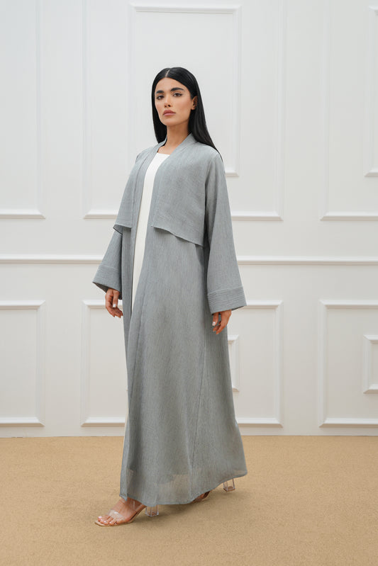 Coat cut abaya
