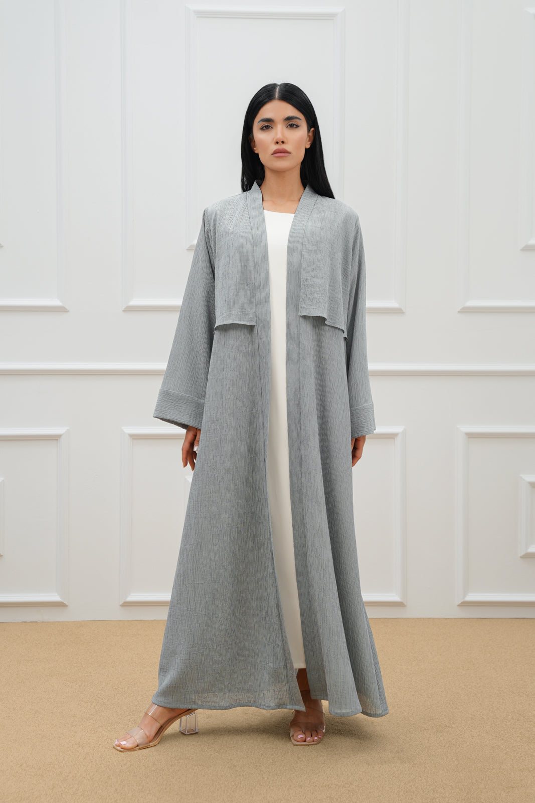 Coat cut abaya