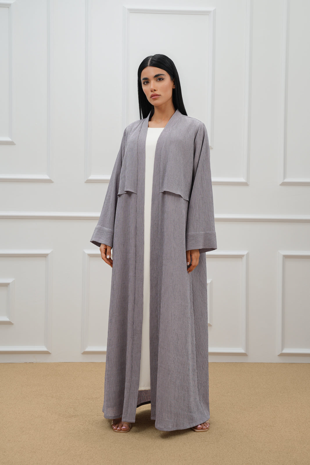 Coat cut abaya