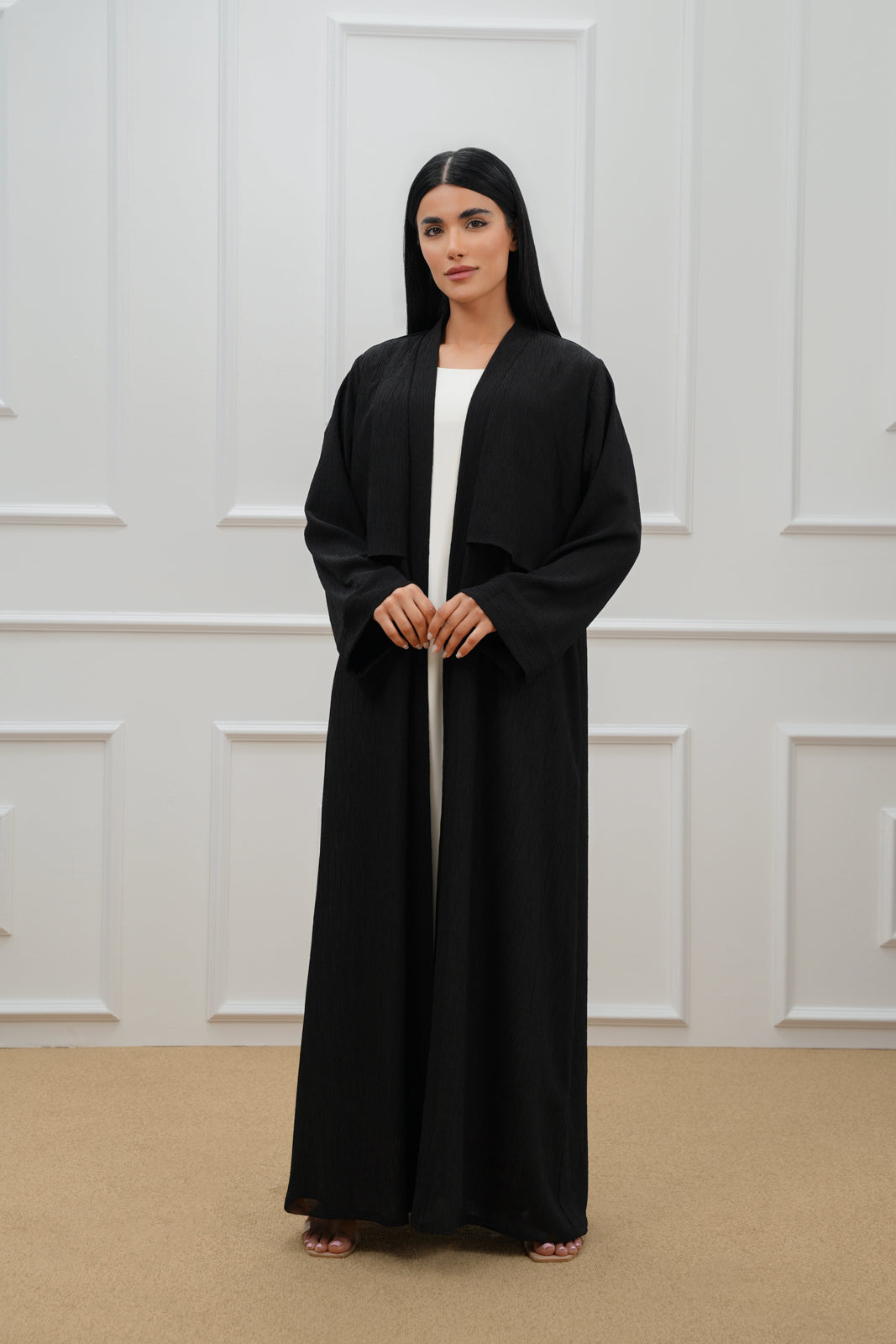 Coat cut abaya