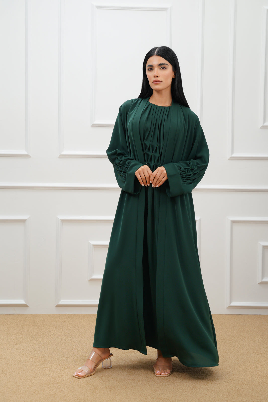 Stone Detail Abaya & Dress