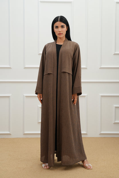 Coat cut abaya