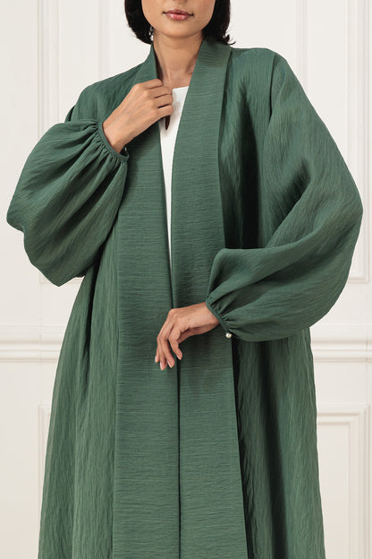 Classic organza abaya