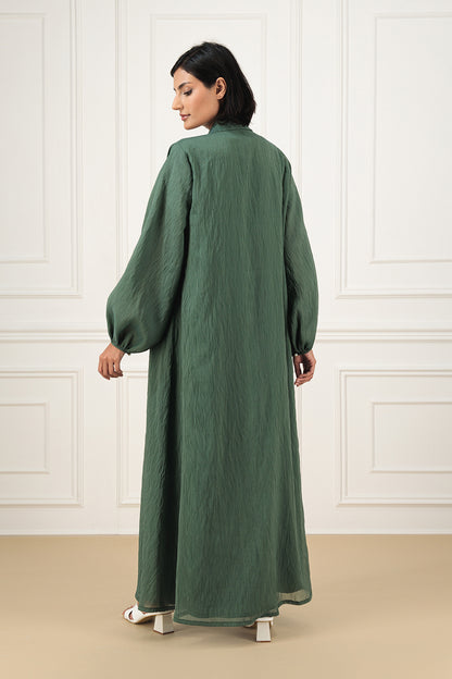 Classic organza abaya