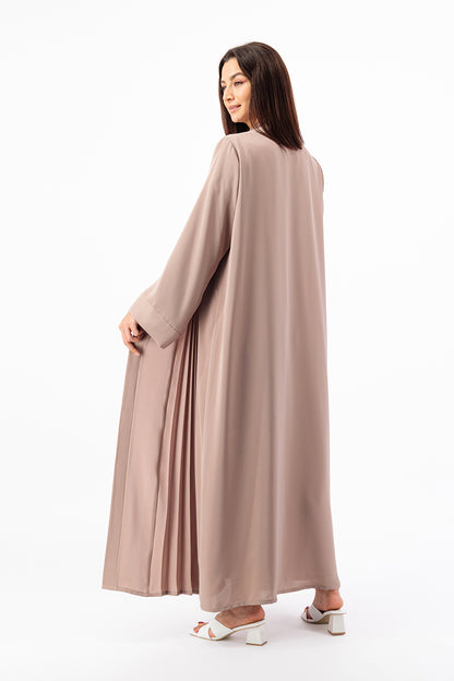 Smocking pleated Abaya