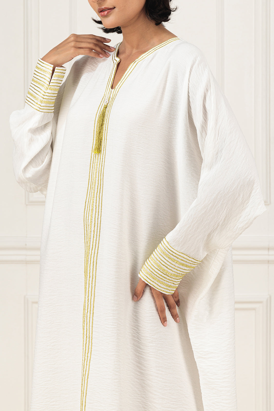 Linen Kaftan dress