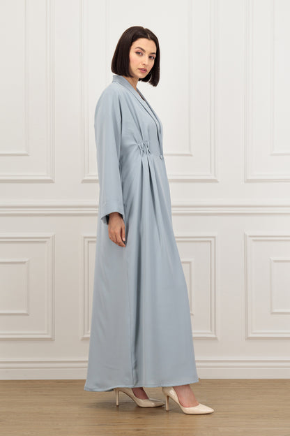 Timeless Abaya with smocking detail