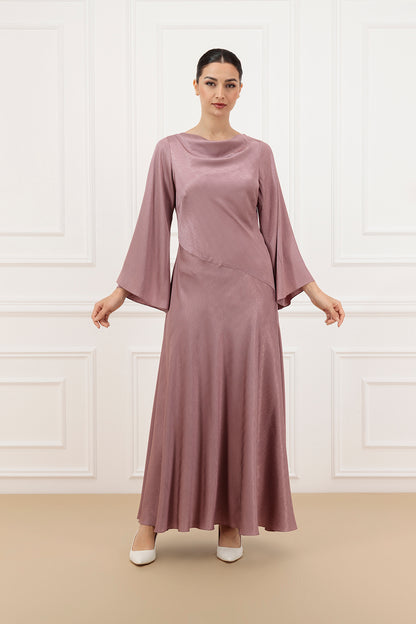 Silk Satin Farasha & Dress (SET)