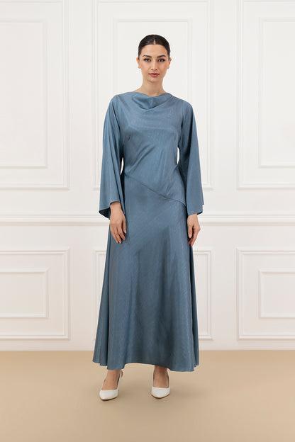 Silk Satin Farasha & Dress (SET)