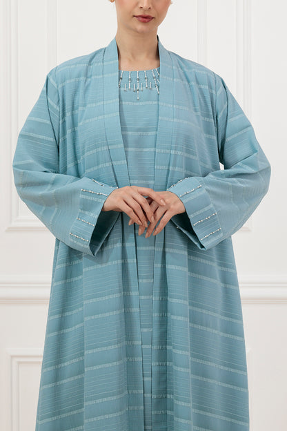 Classic cut abaya and dress SET