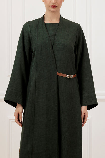 Azia Abaya  Set with shirt and trouser (3 pcs Set)