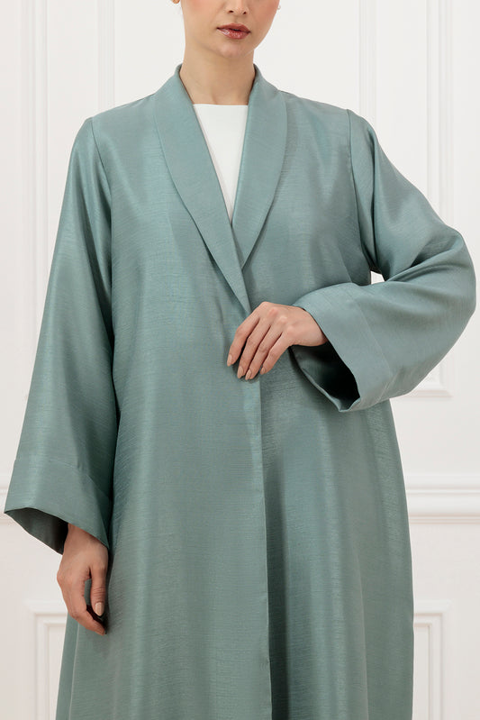 Shantunga Abaya with back pleats details