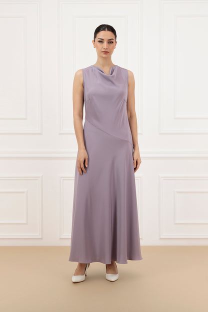 Beaded Pleated elegance abaya with dress (SET)