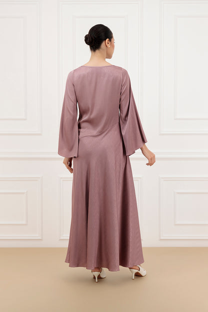 Silk Satin Bias Cut dress