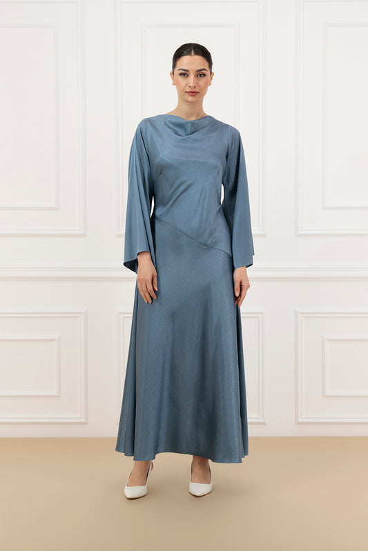 Silk Satin Bias Cut dress