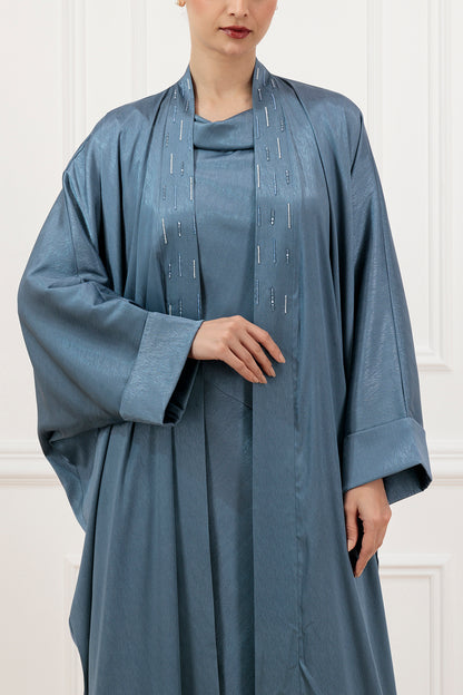 Silk Satin Farasha & Dress (SET)