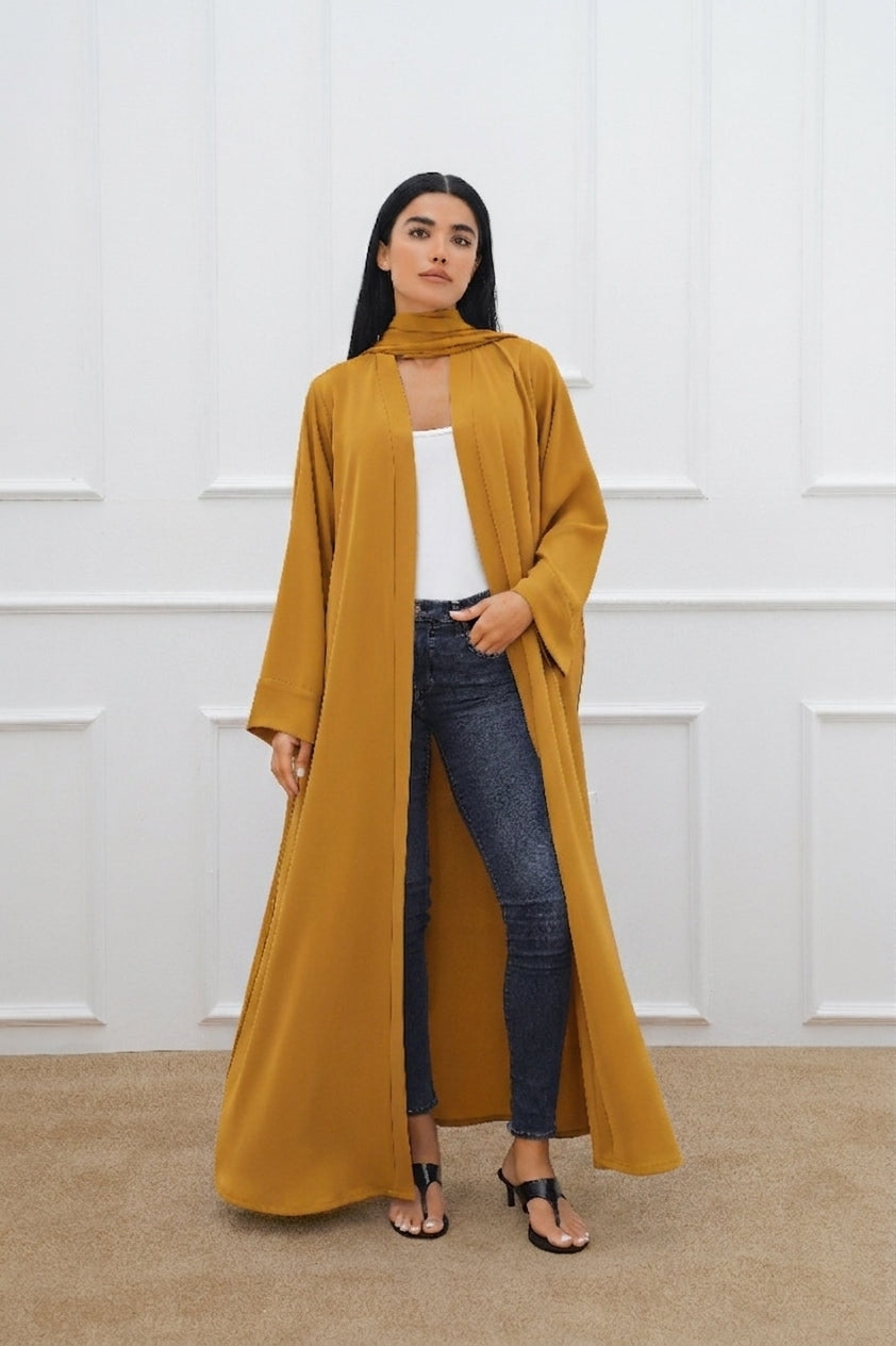 Mosaic Piping Abaya