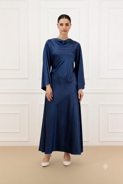 Silk Satin Bias Cut dress