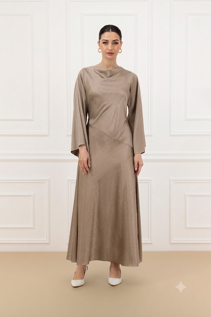 Silk Satin Bias Cut dress