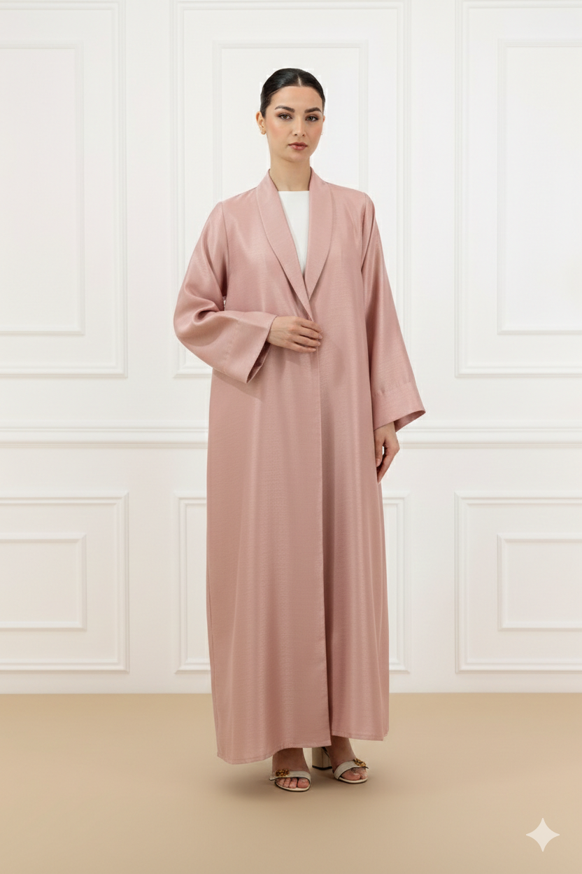 Shantunga Abaya with back pleats details