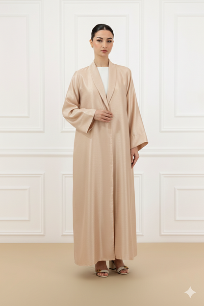 Shantunga Abaya with back pleats details