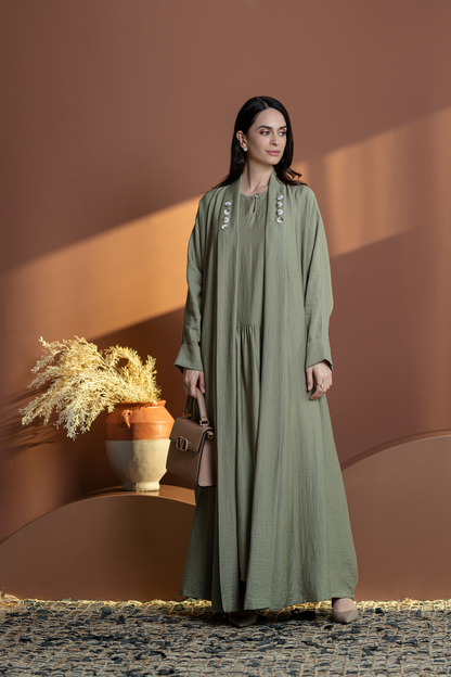 Megna Abaya and dress (SET)