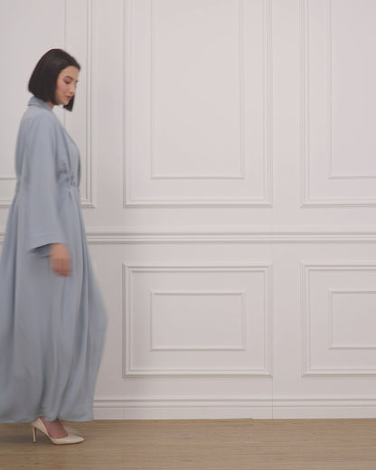 Timeless Abaya with smocking detail