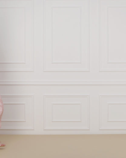 Floral silk Farasha Abaya