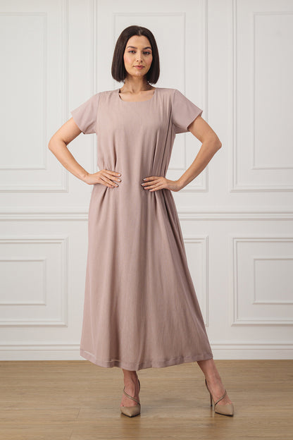 Water-fall collar Abaya