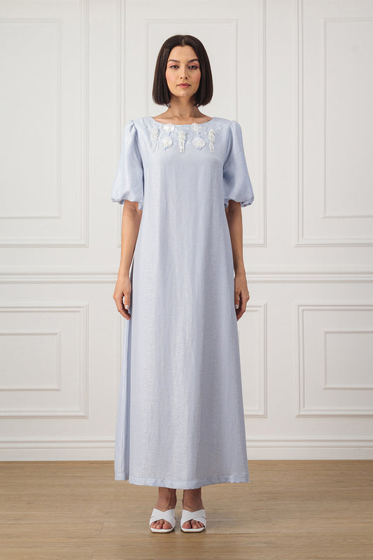 A-line embellished dress