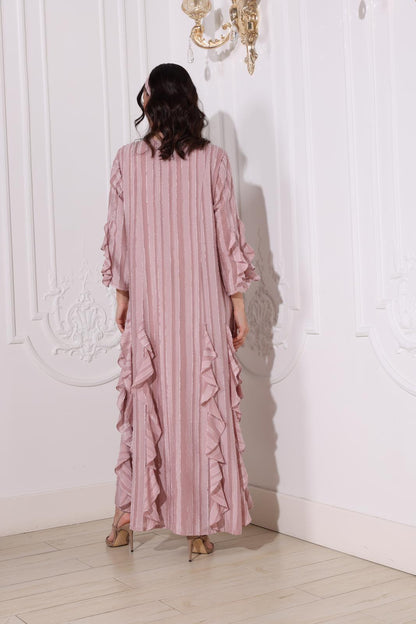 Light Pink Ruffled Dress